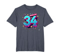 34Th Birthday Gift Keeping It 100 Neon T-Shirt - Novelty Apparel Unisex - T-Shirt, Sweatshirt, Hoodie