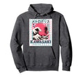 Kawasaki City 80S Synthwave Kanagawa Wave Hoodie - Minimalist Print Unisex - T-Shirt, Sweatshirt, Hoodie