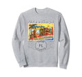 State Florida Fl Large Letter Postcard Sweatshirt - Novelty Apparel Unisex - T-Shirt, Sweatshirt, Hoodie
