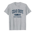 Cedar Grove West Virginia Wv T-Shirt - Fun Novelty Design Men Women - T-Shirt, Sweatshirt, Hoodie