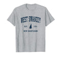 West Swanzey New Hampshire Nh Athletic T-Shirt - Trendy Graphic for Adults - T-Shirt, Sweatshirt, Hoodie