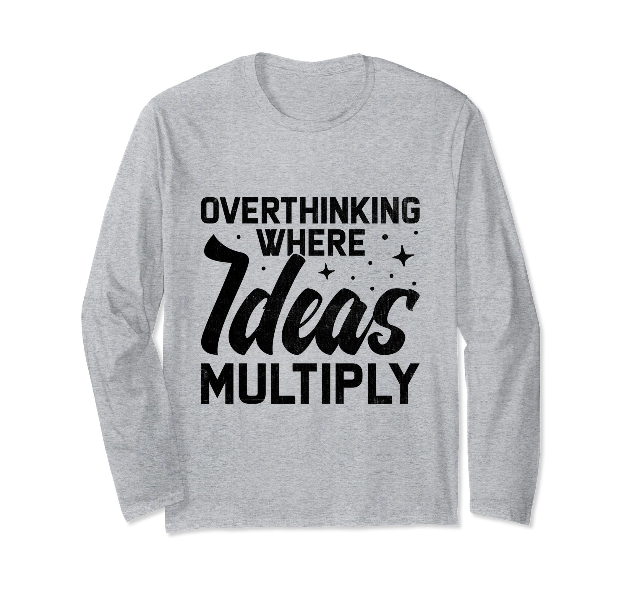 Overthinking Overthinker Funny Sarcasm T-Shirt - Aesthetic Graphic Unisex - T-Shirt, Sweatshirt, Hoodie