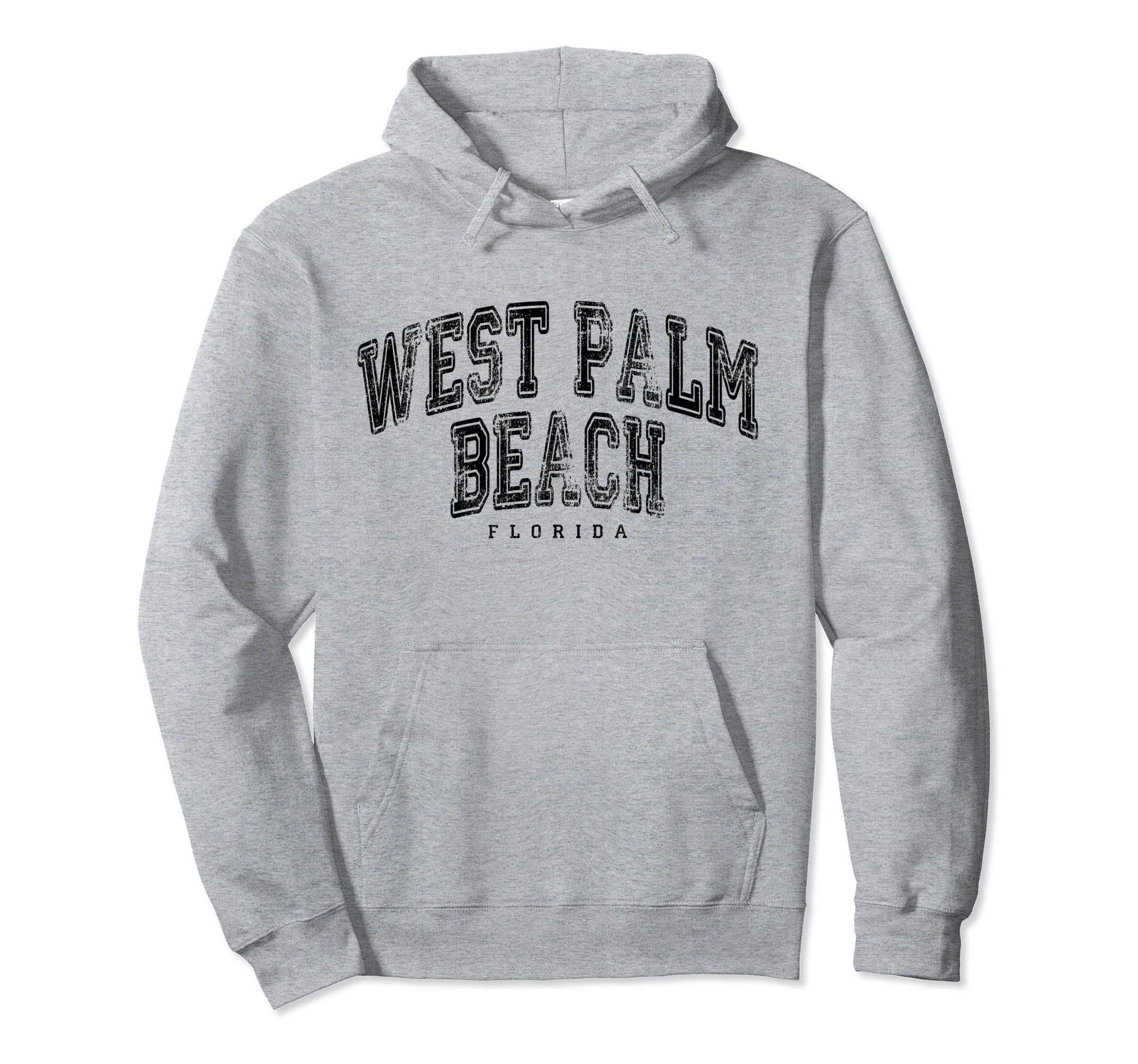 West Palm Beach Florida Us City State Hoodie - Streetwear Style for Adults - T-Shirt, Sweatshirt, Hoodie