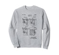 Camera Photographic Patent 1934 Sweatshirt - Aesthetic Graphic Unisex - T-Shirt, Sweatshirt, Hoodie