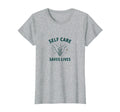 Self Care Saves Lives Mental Health T-Shirt - Aesthetic Graphic for Adults - T-Shirt, Sweatshirt, Hoodie