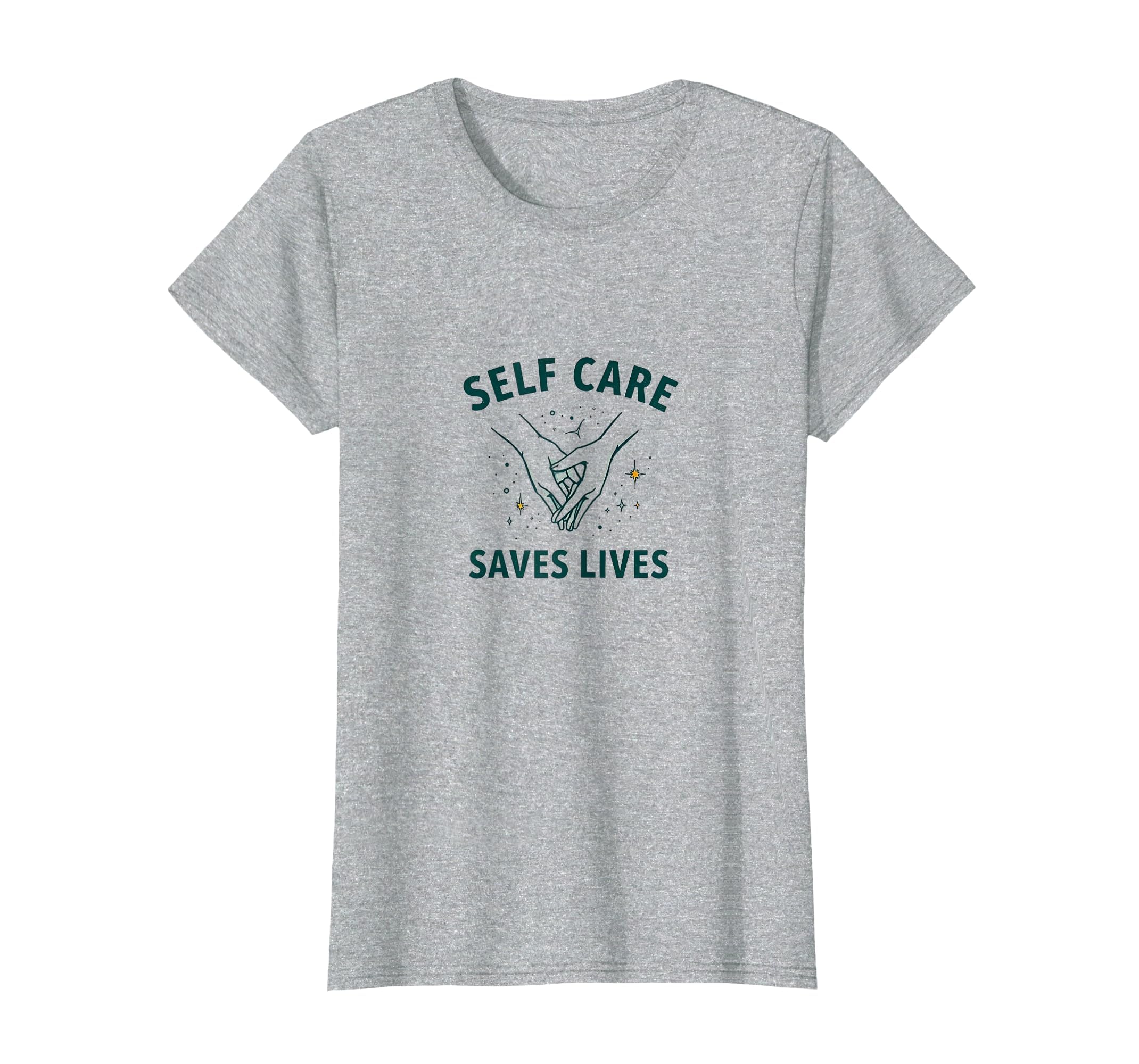 Self Care Saves Lives Mental Health T-Shirt - Aesthetic Graphic for Adults - T-Shirt, Sweatshirt, Hoodie