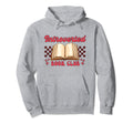 Introverted Book Club Bookish Antisocial Hoodie - Graphic Print for Adults - T-Shirt, Sweatshirt, Hoodie