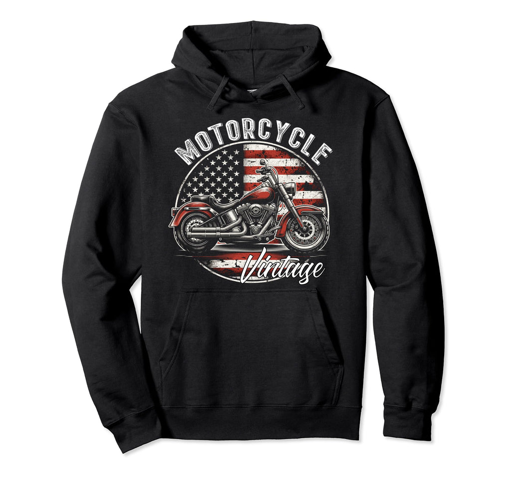 Motorcycle Dad Motorcycle Rider Hoodie - Custom Art Print Unisex - T-Shirt, Sweatshirt, Hoodie