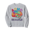 Adhd Brain Like Race Car Control Like Sweatshirt - Minimalist Print Unisex - T-Shirt, Sweatshirt, Hoodie
