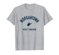 Morgantown West Virginia Wv 70S Sports T-Shirt - Novelty Apparel Unisex - T-Shirt, Sweatshirt, Hoodie