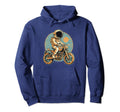 Astronaut Riding Motorcycle Space Hoodie - Aesthetic Graphic Men Women - T-Shirt, Sweatshirt, Hoodie