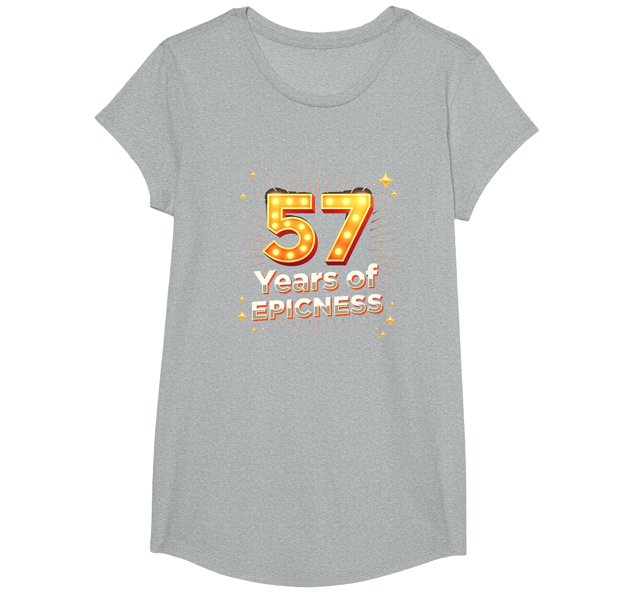 57 Years Epicness Birthday Gift T-Shirt - Minimalist Print Men Women - T-Shirt, Sweatshirt, Hoodie