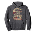 American Motorcycle Indian Old Biker Funny Hoodie - Graphic Print Unisex - T-Shirt, Sweatshirt, Hoodie