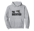 Biker Bikefather Biker Dad Funny Motorcycle Hoodie - Unique Graphic Unisex - T-Shirt, Sweatshirt, Hoodie