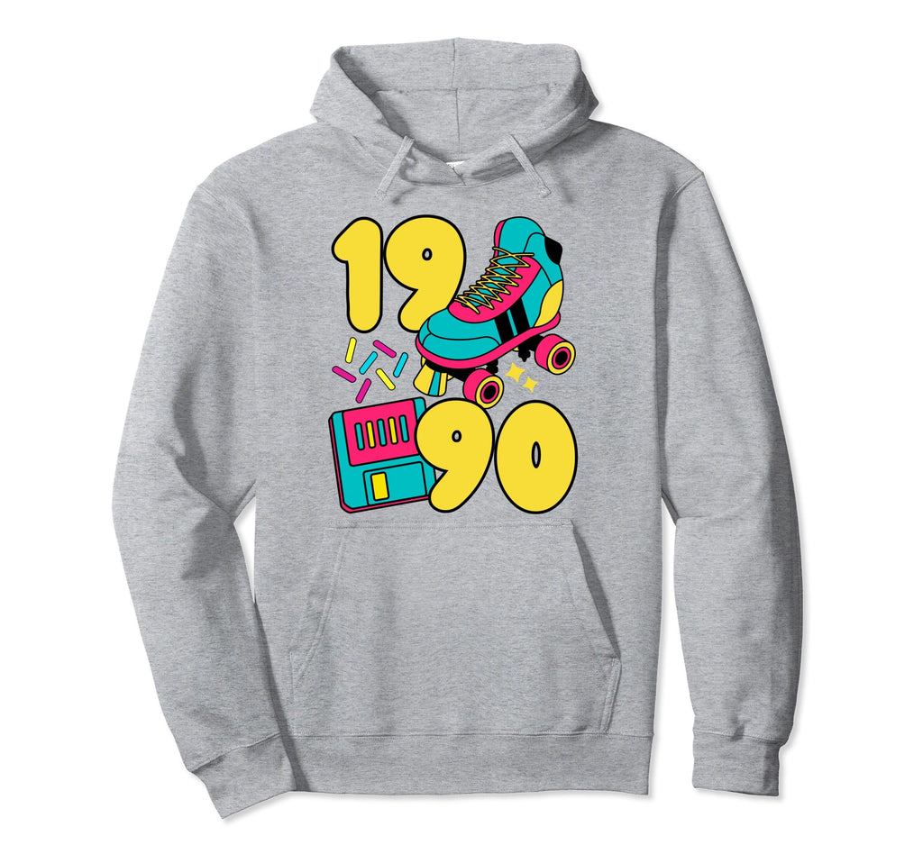 1990 Slow Tec 90S Candy Roller Rink Hoodie - Graphic Print for Adults - T-Shirt, Sweatshirt, Hoodie