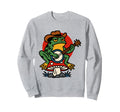 Frog Banjo Tattoo Flash Sweatshirt - Fun Novelty Design for Adults - T-Shirt, Sweatshirt, Hoodie