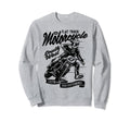 Flat Track Motorcycle Race Sweatshirt - Custom Art Print Men Women - T-Shirt, Sweatshirt, Hoodie