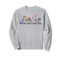 Wildflower Mental Health Matters Sweatshirt - Custom Art Print Unisex - T-Shirt, Sweatshirt, Hoodie