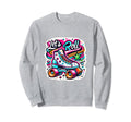 70S 80S Roller Disco Skating Skate Sweatshirt - Fun Novelty Design Unisex - T-Shirt, Sweatshirt, Hoodie