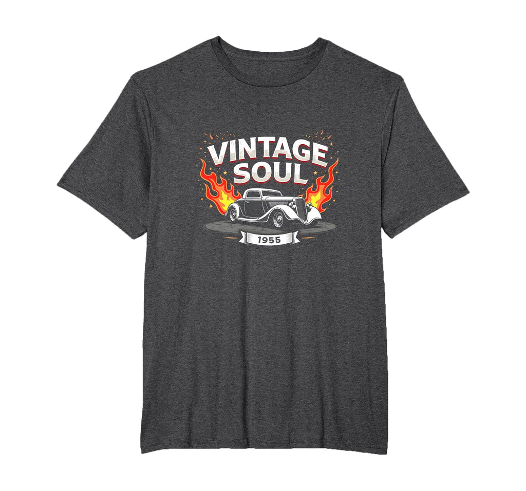 Soul Hot Rod 1955 Car Mens Big And T-Shirt - Streetwear Style for Adults - T-Shirt, Sweatshirt, Hoodie