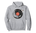 Vinyl Lp Record Player Vinyl Hoodie - Novelty Apparel Unisex - T-Shirt, Sweatshirt, Hoodie