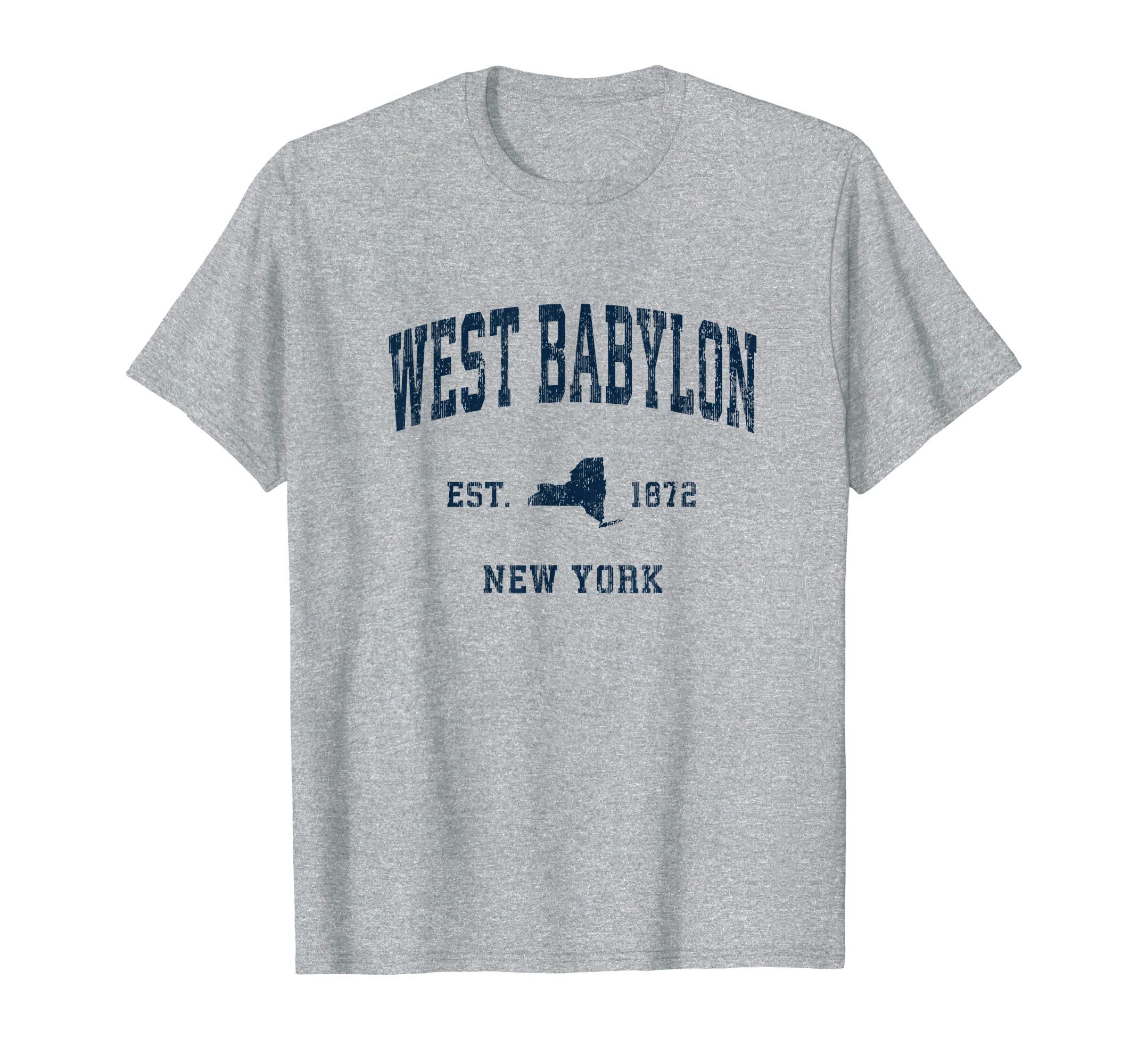 West Babylon New York Ny Athletic T-Shirt - Casual Everyday Wear Unisex - T-Shirt, Sweatshirt, Hoodie