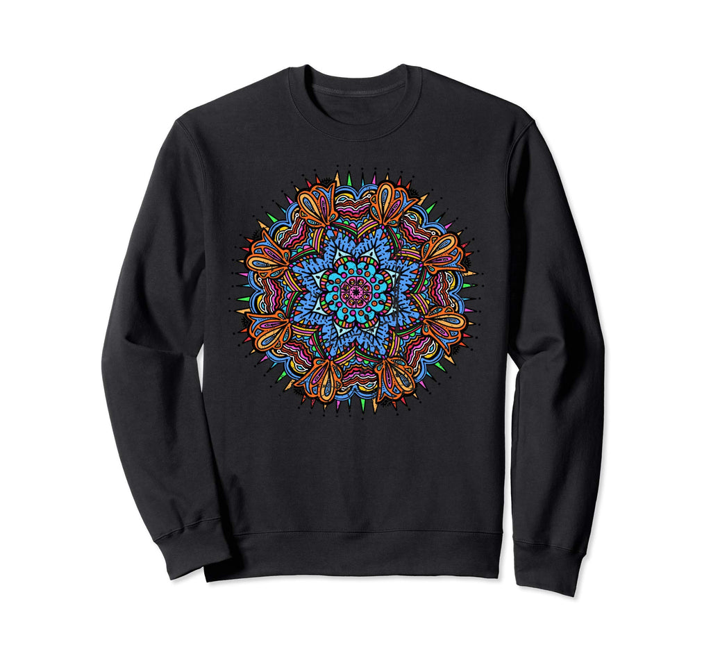 Great Yoga Mandala Meditation And Sweatshirt - Graphic Print Unisex - T-Shirt, Sweatshirt, Hoodie