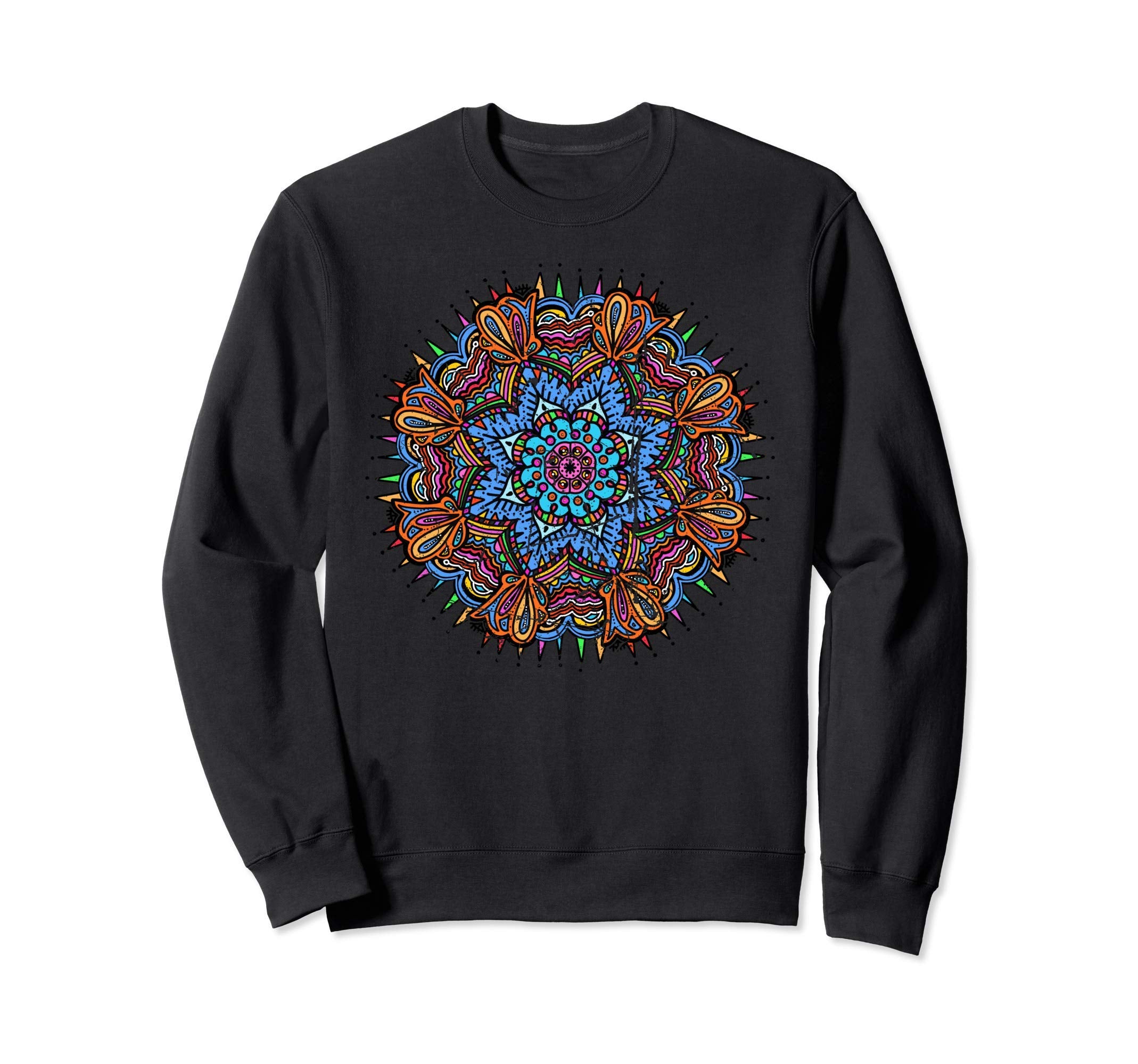 Great Yoga Mandala Meditation And Sweatshirt - Graphic Print Unisex - T-Shirt, Sweatshirt, Hoodie