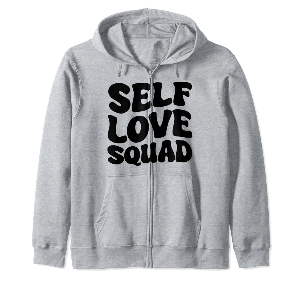 Self Care Happiness Self Love Sweatshirt - Minimalist Print for Adults - T-Shirt, Sweatshirt, Hoodie
