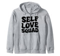 Self Care Happiness Self Love Sweatshirt - Minimalist Print for Adults - T-Shirt, Sweatshirt, Hoodie