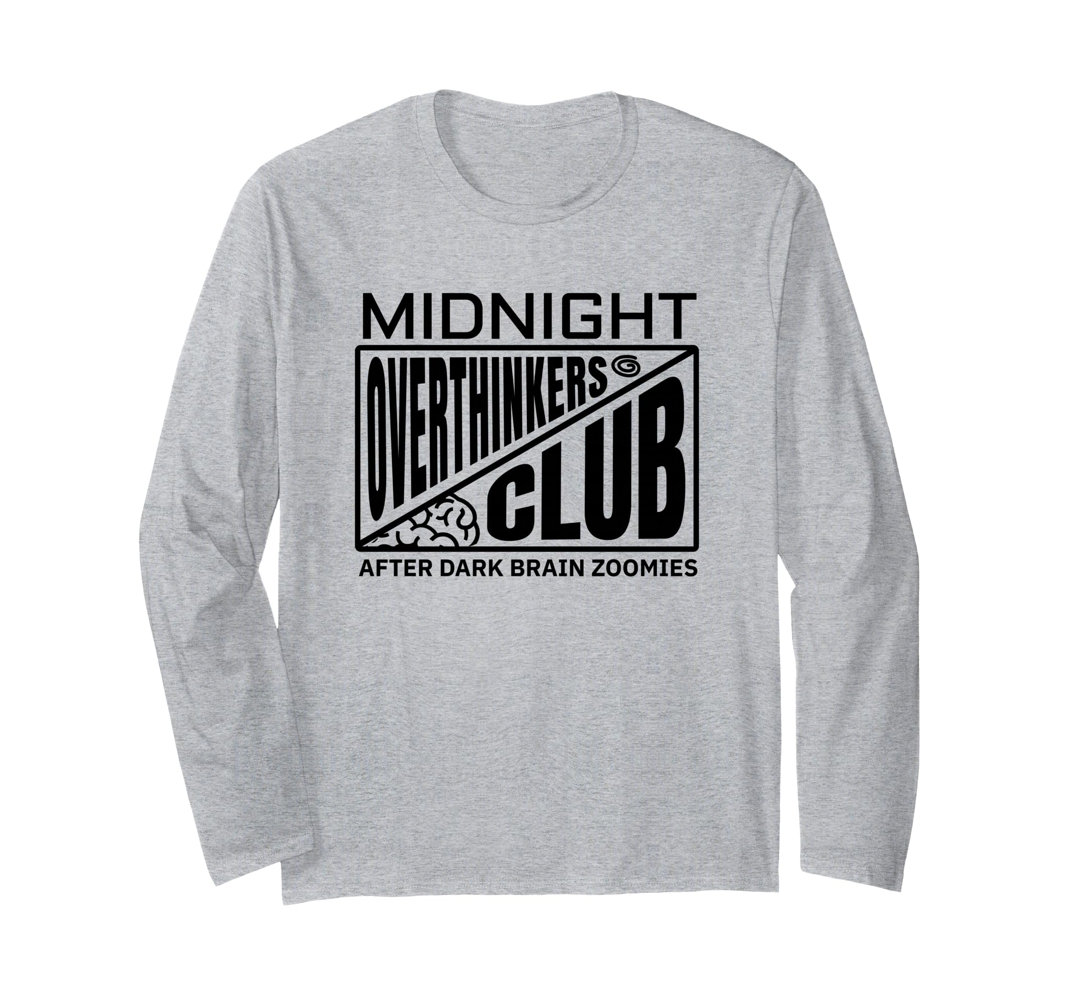 Midnight Overthinkers Club Funny T-Shirt - Novelty Apparel Men Women - T-Shirt, Sweatshirt, Hoodie