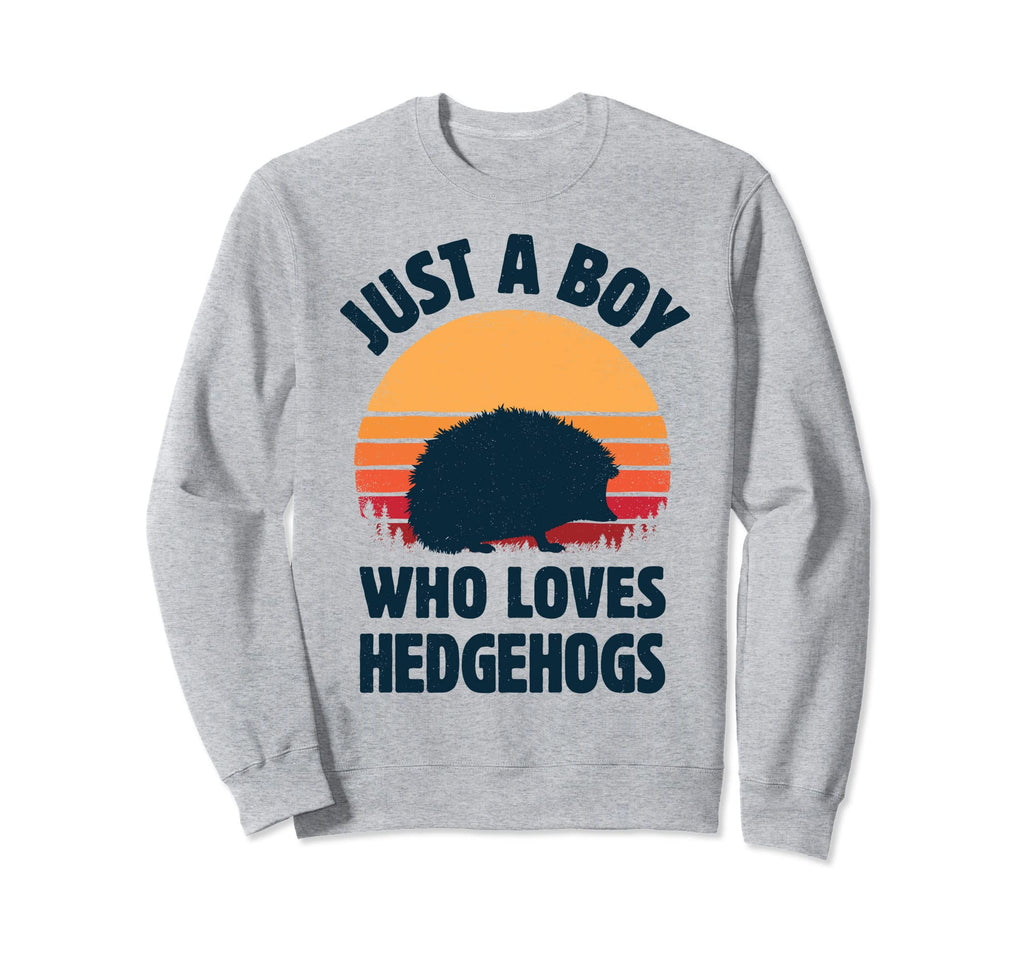 Hedgehog Just Who Loves Hedgehogs Sweatshirt - Novelty Apparel Unisex - T-Shirt, Sweatshirt, Hoodie