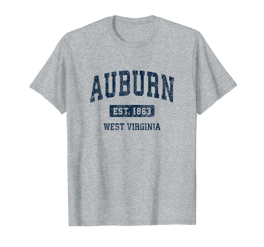 Auburn West Virginia Wv Athletic Sports T-Shirt - Unique Graphic Men Women - T-Shirt, Sweatshirt, Hoodie