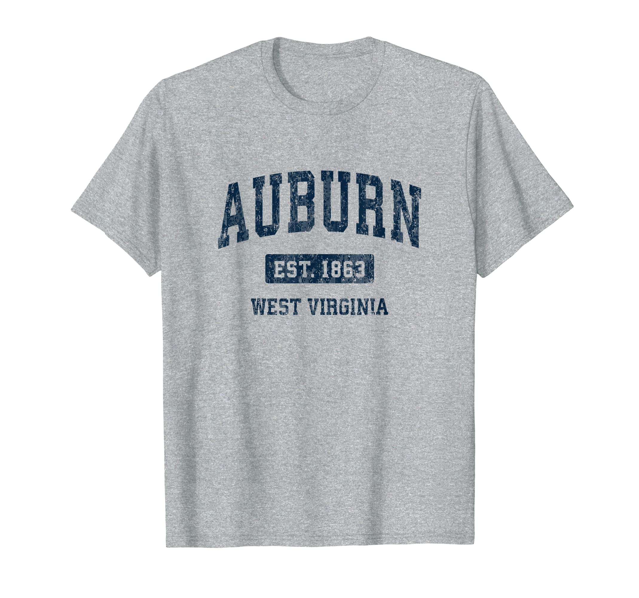 Auburn West Virginia Wv Athletic Sports T-Shirt - Unique Graphic Men Women - T-Shirt, Sweatshirt, Hoodie