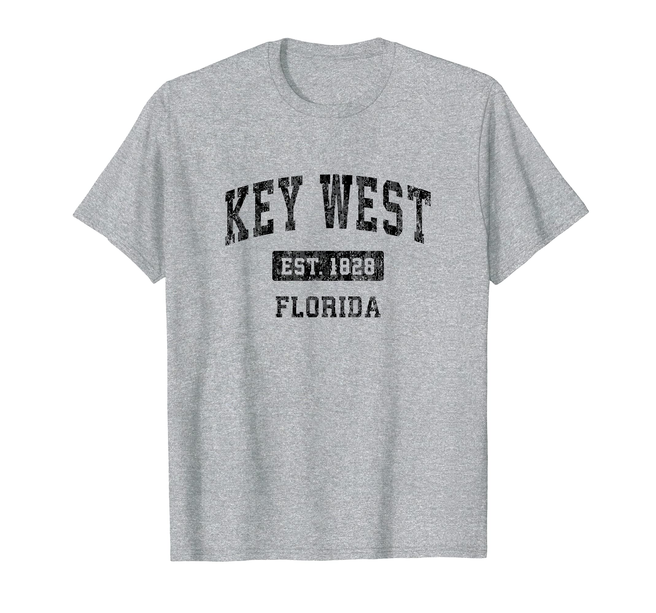 Key West Florida Fl Sports Black T-Shirt - Streetwear Style Unisex - T-Shirt, Sweatshirt, Hoodie