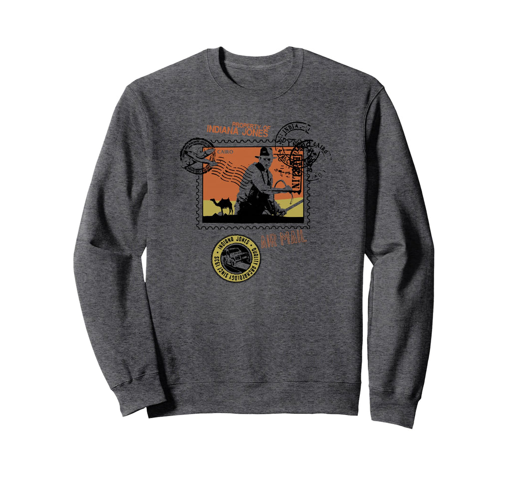 Indiana Jones Raiders Lost Ark Sweatshirt - Novelty Apparel for Adults - T-Shirt, Sweatshirt, Hoodie