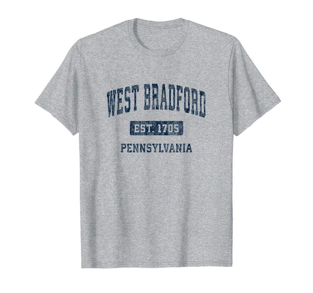 West Bradford Pennsylvania Pa Sports T-Shirt - Streetwear Style for Adults - T-Shirt, Sweatshirt, Hoodie