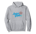 Raise Hell Flower Typography Hoodie - Novelty Apparel for Adults - T-Shirt, Sweatshirt, Hoodie