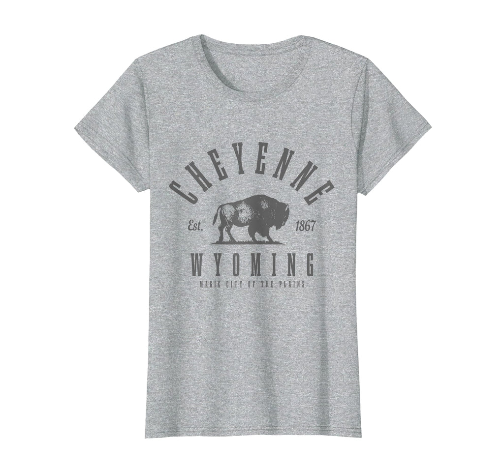 Cheyenne Wyoming Est 1867 Cowboy State T-Shirt - Graphic Print Men Women - T-Shirt, Sweatshirt, Hoodie