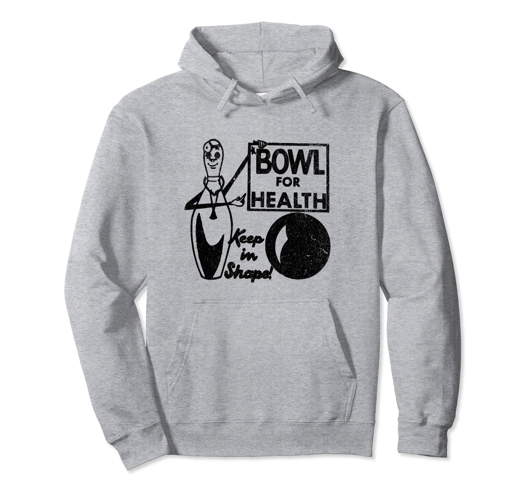 Bowl Health Bowling Matchbook Hoodie - Graphic Print Unisex - T-Shirt, Sweatshirt, Hoodie