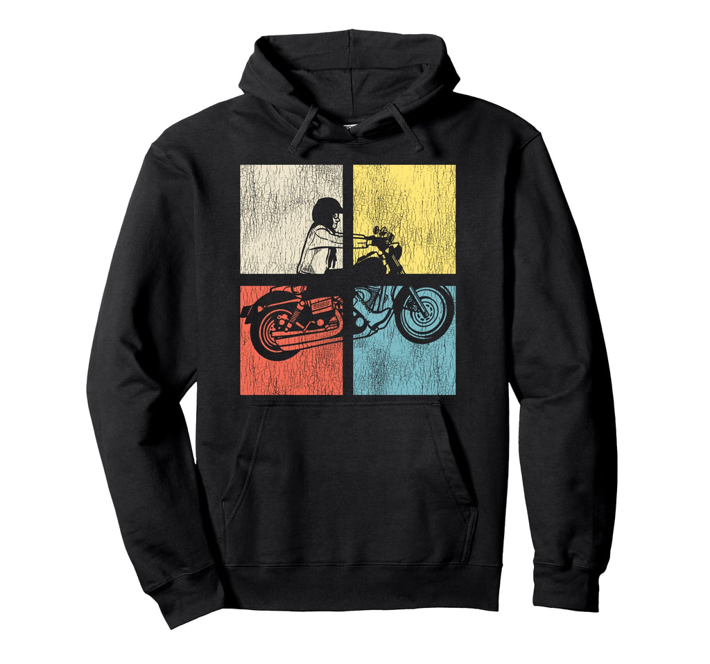 Motorcycle Biker Hoodie - Streetwear Style for Adults - T-Shirt, Sweatshirt, Hoodie