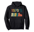 Roller Skate Skating 70S Gift Hoodie - Minimalist Print Unisex - T-Shirt, Sweatshirt, Hoodie