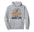 Motorcycle Biker Motorcycle Life Is Hoodie - Custom Art Print for Adults - T-Shirt, Sweatshirt, Hoodie