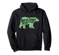 Smoky Mountains Black Bear Typography Hoodie - Novelty Apparel Men Women - T-Shirt, Sweatshirt, Hoodie