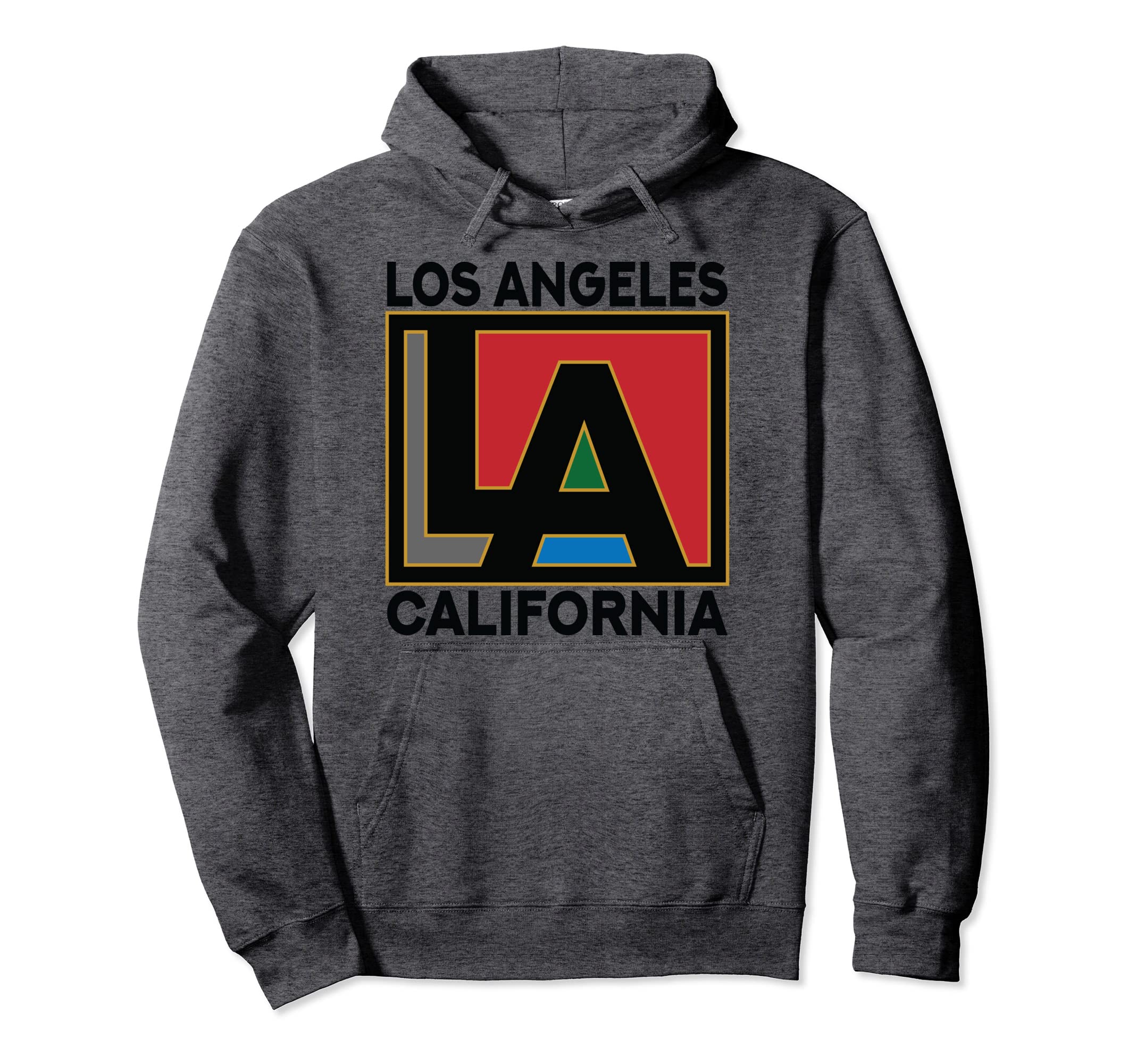 Los Angeles California Usa Typography Hoodie - Minimalist Print for Adults - T-Shirt, Sweatshirt, Hoodie
