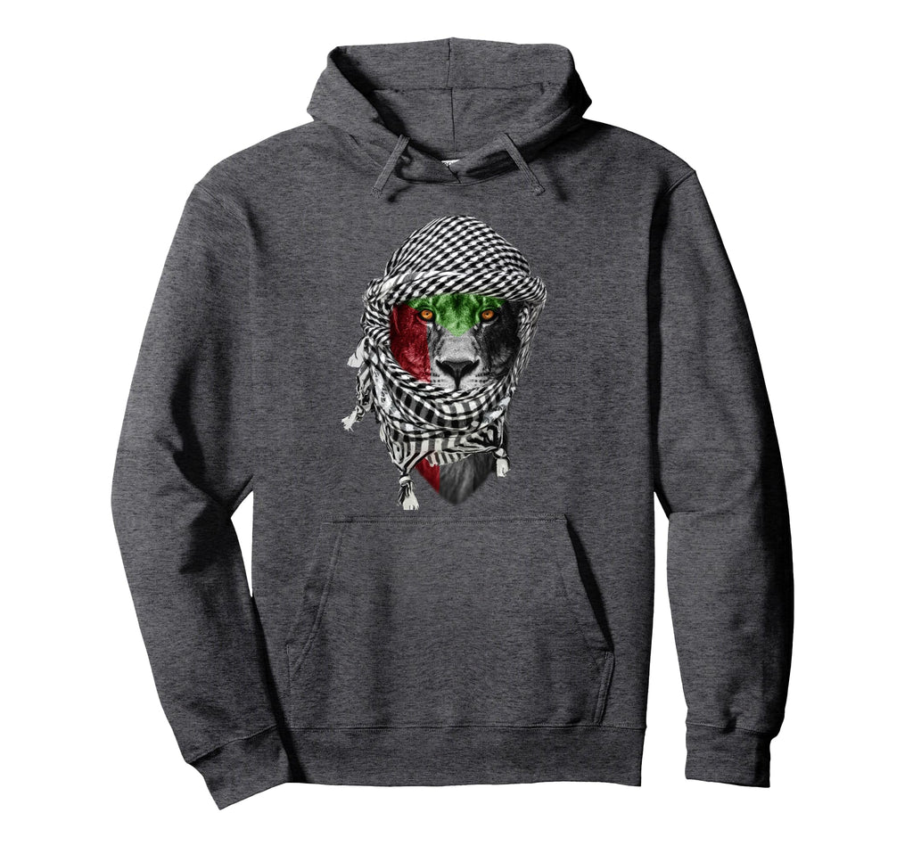 Free Palestine Palestinian Lion Hoodie - Trendy Graphic Men Women - T-Shirt, Sweatshirt, Hoodie