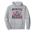 Motorcycle Biker Female Motorcycle Hoodie - Custom Art Print for Adults - T-Shirt, Sweatshirt, Hoodie