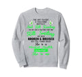 Mental Health Warrior She Is Me Support Sweatshirt - Unique Graphic Unisex - T-Shirt, Sweatshirt, Hoodie