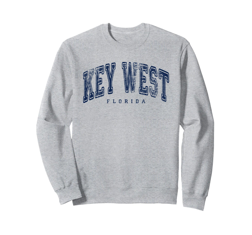 Key West Florida Keys Us City Sweatshirt - Casual Everyday Wear Unisex - T-Shirt, Sweatshirt, Hoodie