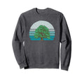 Sweet Oak Tree Sketch Sunset 80S Sweatshirt - Aesthetic Graphic Men Women - T-Shirt, Sweatshirt, Hoodie